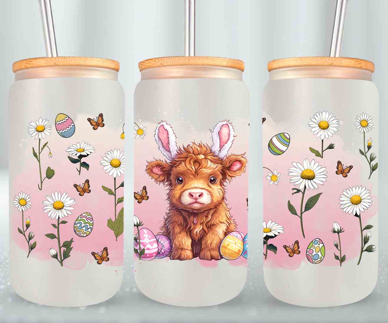 Highland Cow Easter-10402